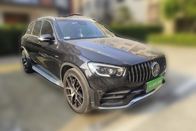 Used Mercedes-Benz GLC AMG 2020 AMG GLC 43 4MATIC Front Right 45 Deg