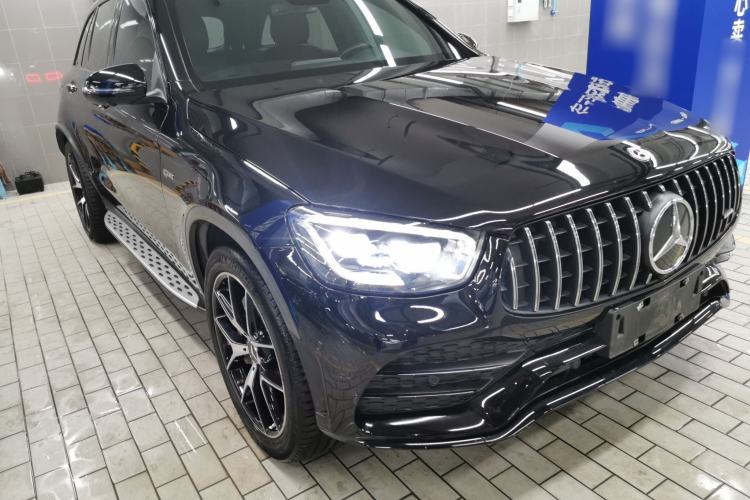 Used Mercedes-Benz GLC AMG 2020 AMG GLC 43 4MATIC Front Right 45 Deg