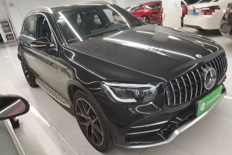 Used Mercedes-Benz GLC AMG 2020 AMG GLC 43 4MATIC Front Right 45 Deg