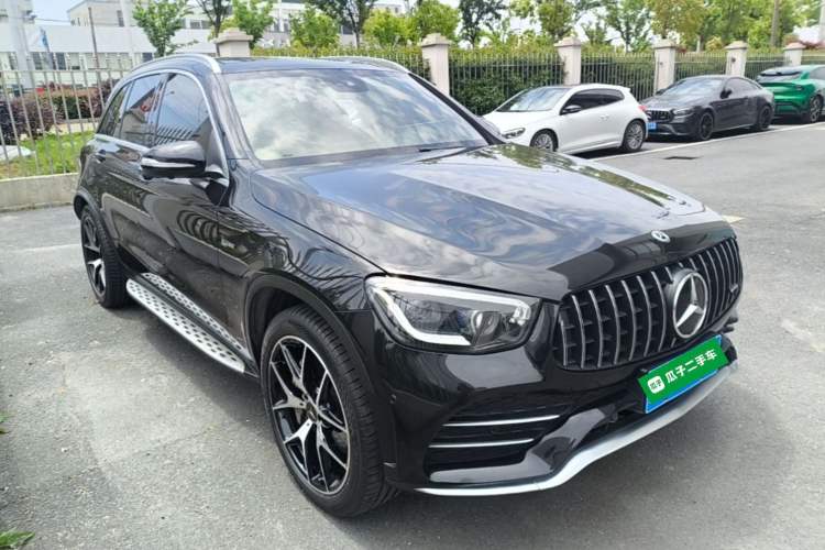 Used Mercedes-Benz GLC AMG 2020 AMG GLC 43 4MATIC Front Right 45 Deg