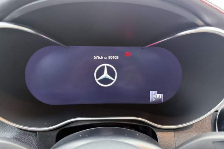 Used Mercedes-Benz GLC AMG 2020 AMG GLC 43 4MATIC Odometer Close Up