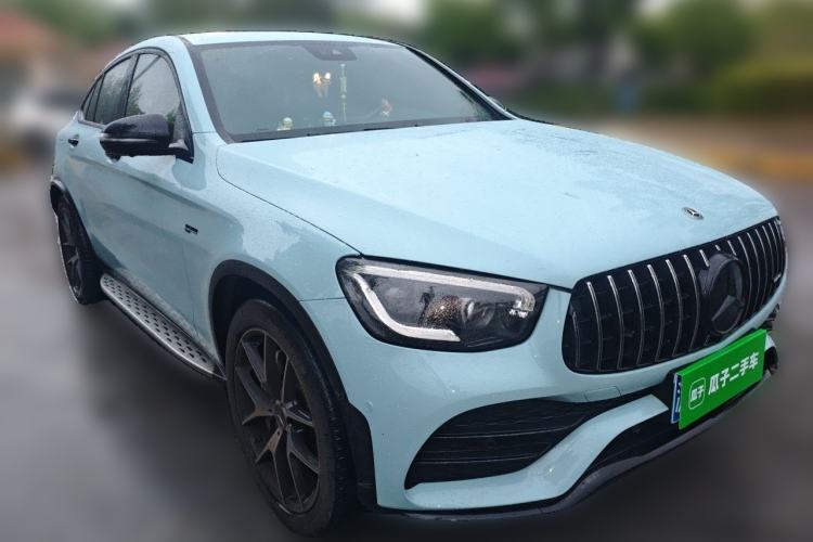 Used Mercedes-Benz GLC AMG 2020 AMG GLC 43 4MATIC Front Right 45 Deg