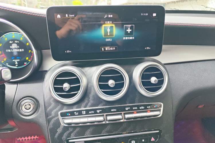 Used Mercedes-Benz GLC AMG 2020 AMG GLC 43 4MATIC Audio And AC Panel