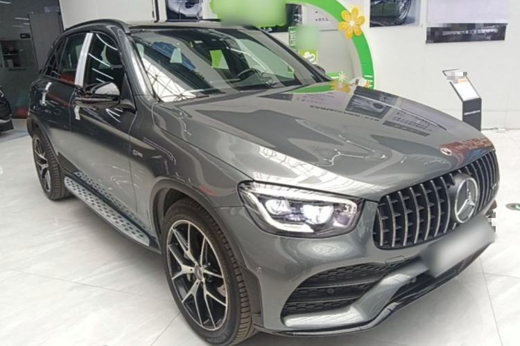 Used Mercedes-Benz GLC AMG 2020 AMG GLC 43 4MATIC Front Right 45 Deg