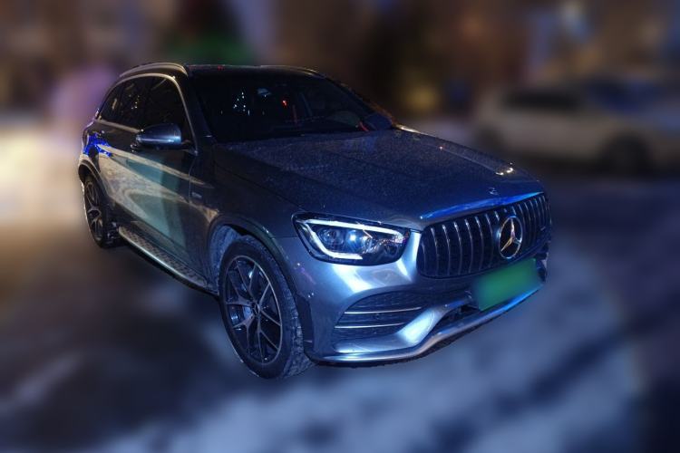 Used Mercedes-Benz GLC AMG 2020 AMG GLC 43 4MATIC Front Right 45 Deg