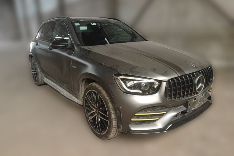 Used Mercedes-Benz GLC AMG 2020 AMG GLC 43 4MATIC Front Right 45 Deg