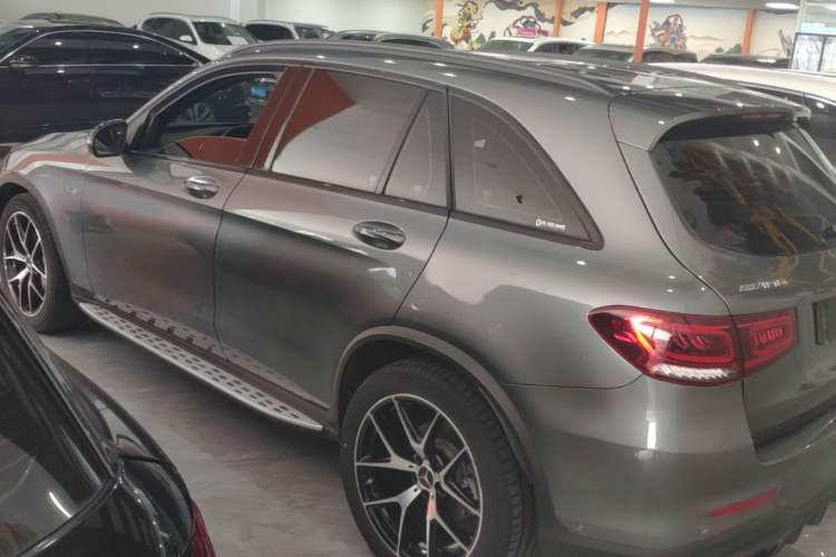 Used Mercedes-Benz GLC AMG 2020 AMG GLC 43 4MATIC Rear Left 45 Deg