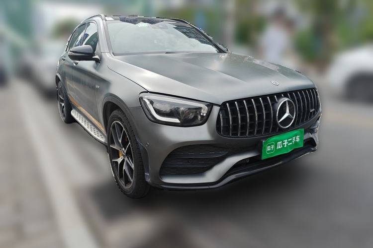 Used Mercedes-Benz GLC AMG 2020 AMG GLC 43 4MATIC Front Right 45 Deg