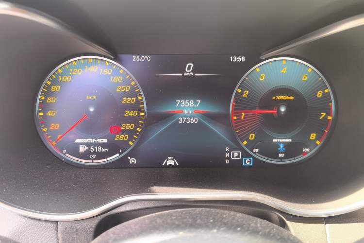 Used Mercedes-Benz GLC AMG 2020 AMG GLC 43 4MATIC Instrument Cluster
