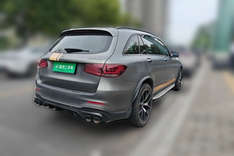 Used Mercedes-Benz GLC AMG 2020 AMG GLC 43 4MATIC Rear Right 45 Deg