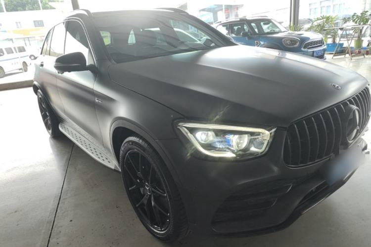 Used Mercedes-Benz GLC AMG 2020 AMG GLC 43 4MATIC Front Right 45 Deg