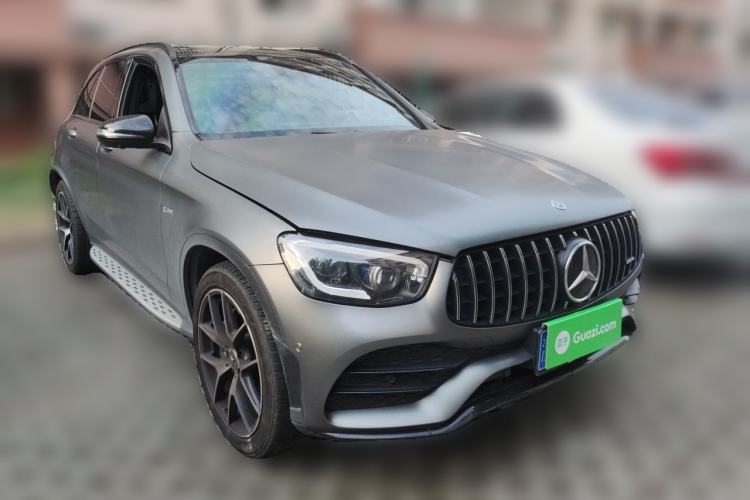 Used Mercedes-Benz GLC AMG 2020 AMG GLC 43 4MATIC Front Right 45 Deg