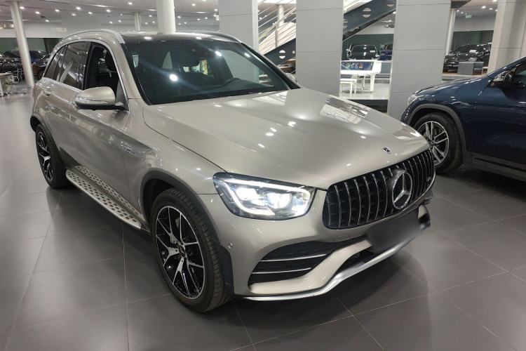 Used Mercedes-Benz GLC AMG 2020 AMG GLC 43 4MATIC Front Right 45 Deg