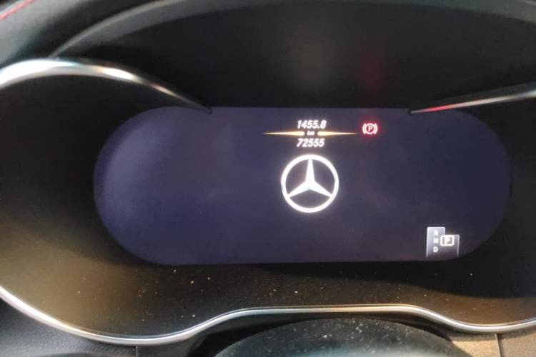 Used Mercedes-Benz GLC AMG 2020 AMG GLC 43 4MATIC Odometer Close Up