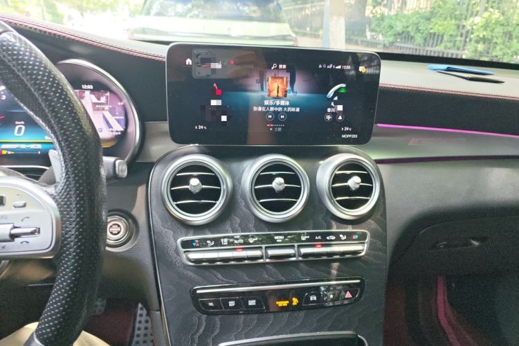 Used Mercedes-Benz GLC AMG 2020 AMG GLC 43 4MATIC Audio And AC Panel
