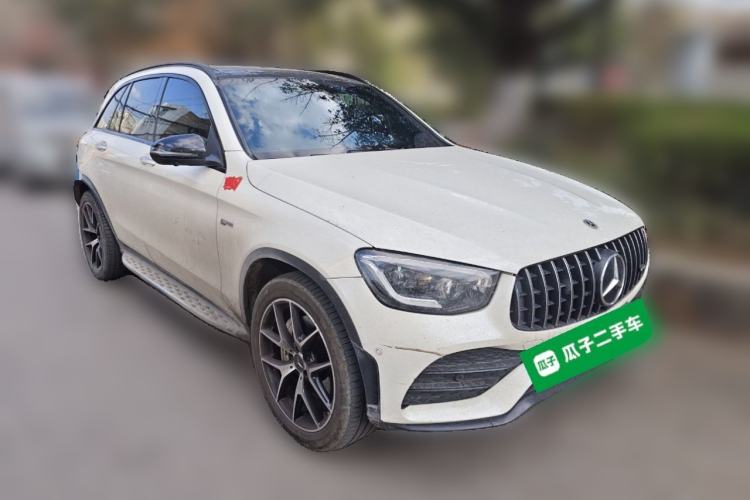 Used Mercedes-Benz GLC AMG 2020 AMG GLC 43 4MATIC Front Right 45 Deg