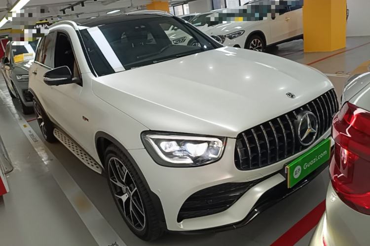 Used Mercedes-Benz GLC AMG 2020 AMG GLC 43 4MATIC Front Right 45 Deg
