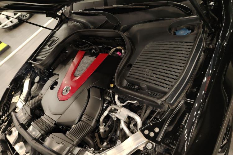 Used Mercedes-Benz GLC AMG 2022 AMG GLC 43 4MATIC Engine Bay