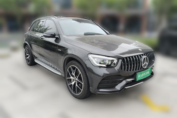 Used Mercedes-Benz GLC AMG 2022 AMG GLC 43 4MATIC Front Right 45 Deg