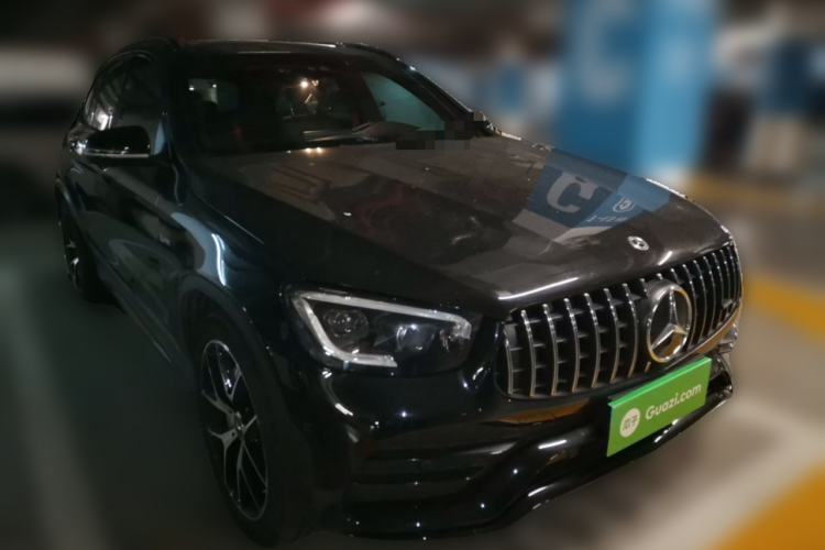 Used Mercedes-Benz GLC AMG 2022 AMG GLC 43 4MATIC Front Right 45 Deg