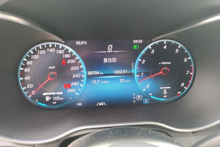 Used Mercedes-Benz GLC AMG 2022 AMG GLC 43 4MATIC Instrument Cluster