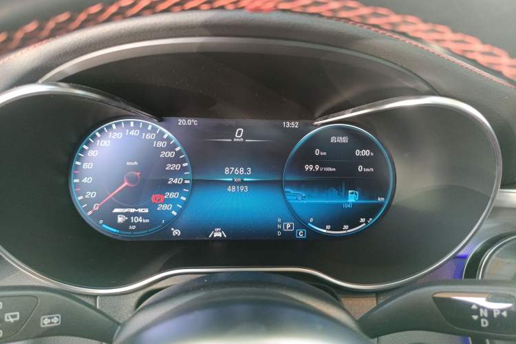 Used Mercedes-Benz GLC AMG 2022 AMG GLC 43 4MATIC Instrument Cluster