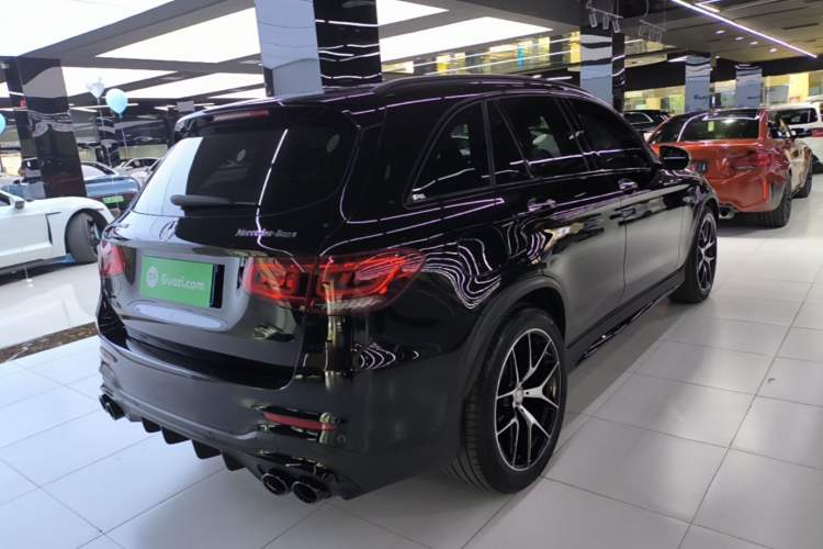 Used Mercedes-Benz GLC AMG 2022 AMG GLC 43 4MATIC Rear Right 45 Deg