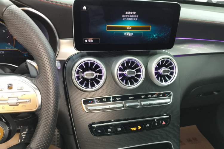 Used Mercedes-Benz GLC AMG 2022 AMG GLC 43 4MATIC Audio And AC Panel
