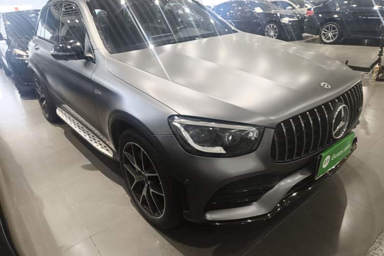 Used Mercedes-Benz GLC AMG 2022 AMG GLC 43 4MATIC Front Right 45 Deg
