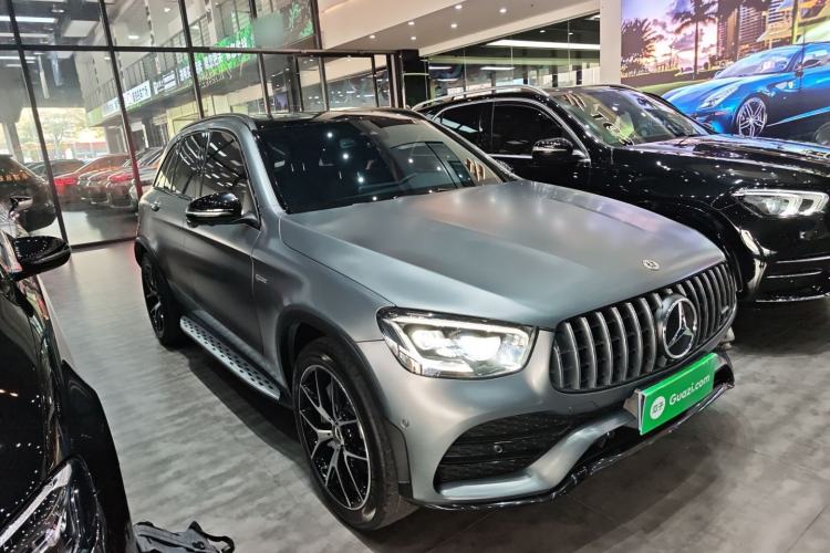 Used Mercedes-Benz GLC AMG 2022 AMG GLC 43 4MATIC Front Right 45 Deg