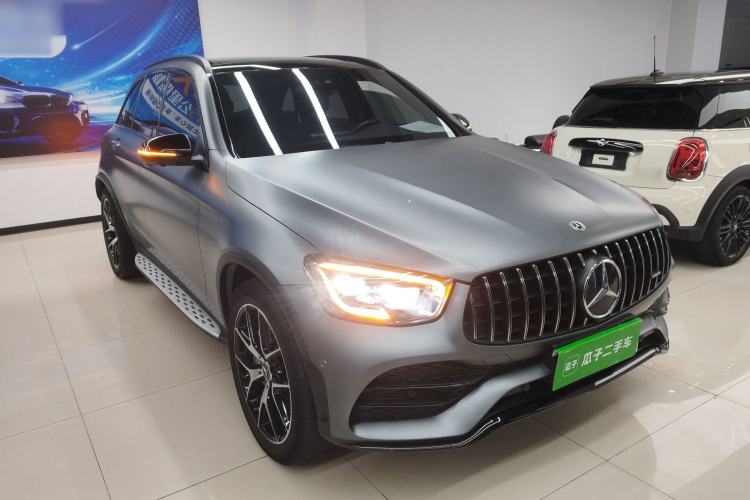 Used Mercedes-Benz GLC AMG 2022 AMG GLC 43 4MATIC Front Right 45 Deg