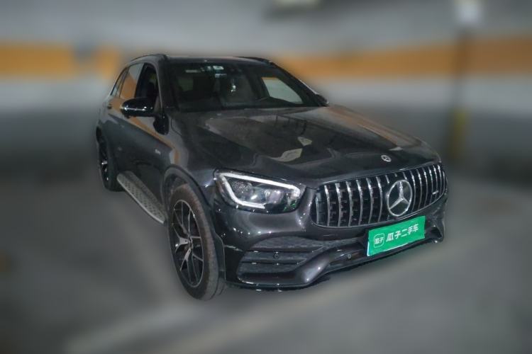 Used Mercedes-Benz GLC AMG 2022 AMG GLC 43 4MATIC Front Right 45 Deg
