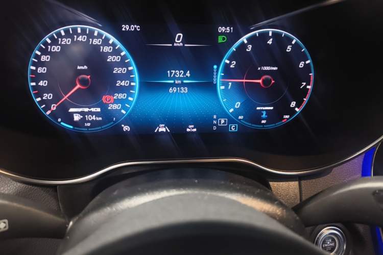 Used Mercedes-Benz GLC AMG 2022 AMG GLC 43 4MATIC Instrument Cluster