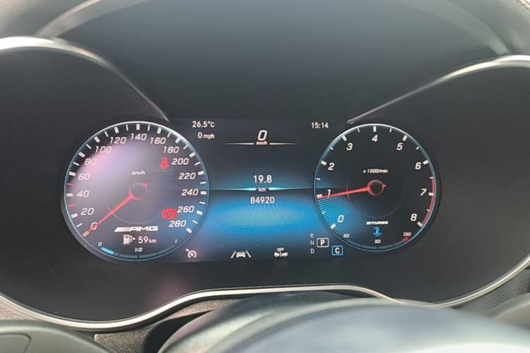 Used Mercedes-Benz GLC AMG 2022 AMG GLC 43 4MATIC Instrument Cluster