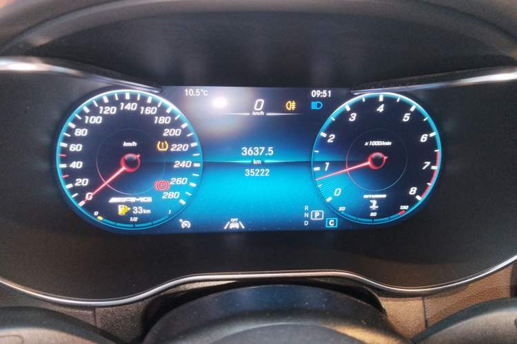 Used Mercedes-Benz GLC AMG 2022 AMG GLC 43 4MATIC Instrument Cluster