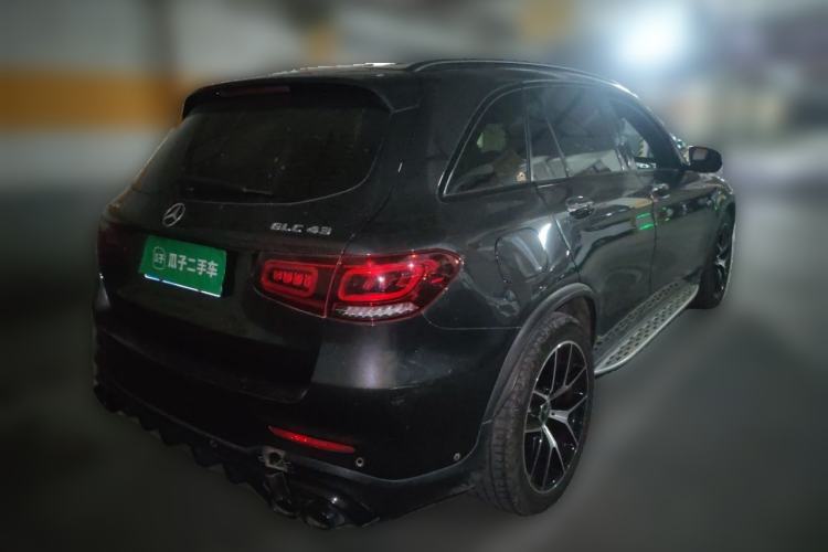 Used Mercedes-Benz GLC AMG 2022 AMG GLC 43 4MATIC Rear Right 45 Deg