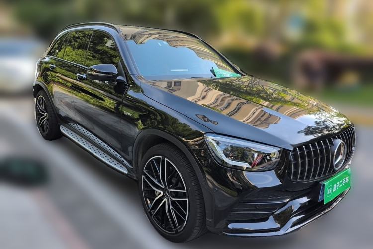 Used Mercedes-Benz GLC AMG 2022 AMG GLC 43 4MATIC Front Right 45 Deg