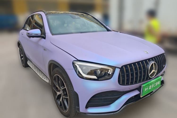 Used Mercedes-Benz GLC AMG 2022 AMG GLC 43 4MATIC Front Right 45 Deg