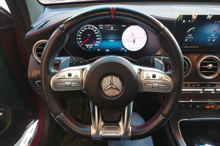 Used Mercedes-Benz GLC AMG 2022 AMG GLC 43 4MATIC Steering Wheel