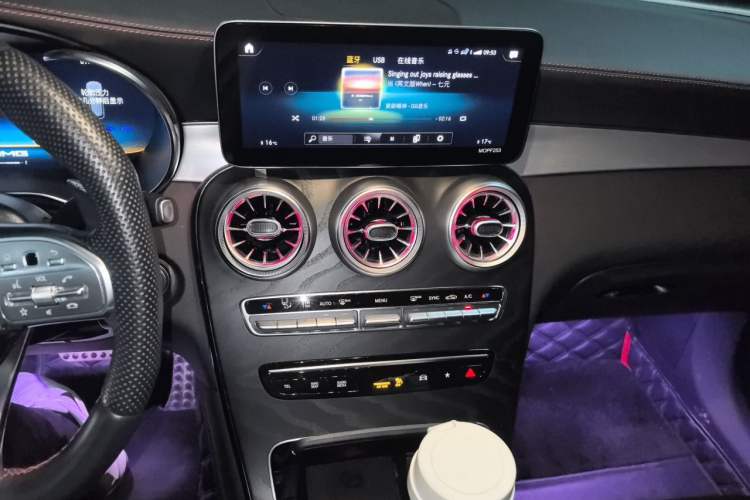 Used Mercedes-Benz GLC AMG 2022 AMG GLC 43 4MATIC Audio And AC Panel