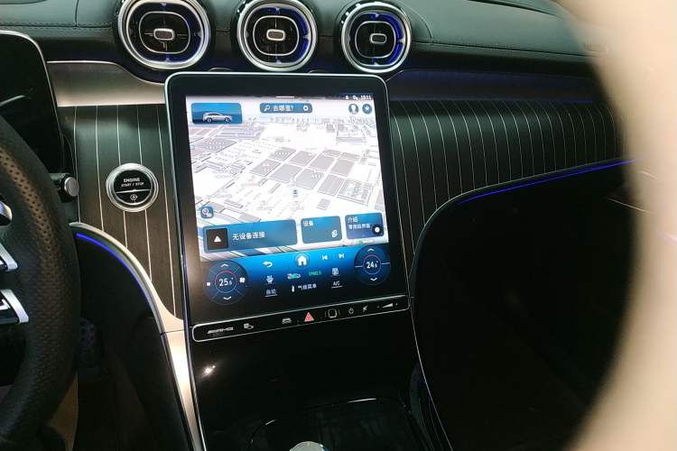 Used Mercedes-Benz GLC AMG 2024 AMG GLC 43 4MATIC Audio And AC Panel