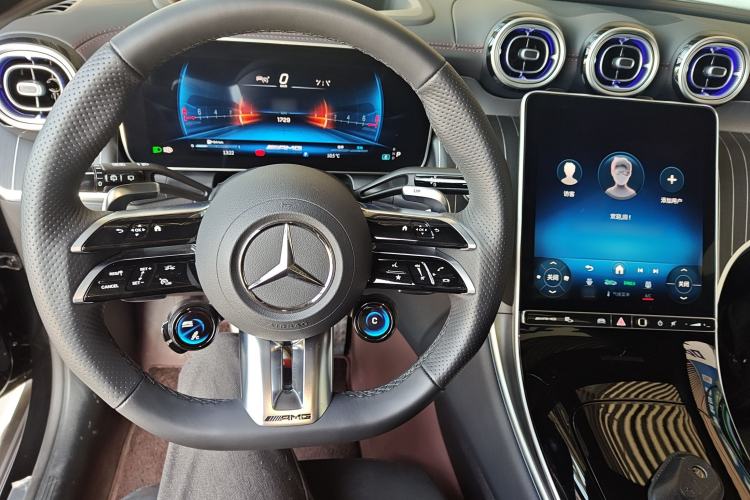 Used Mercedes-Benz GLC AMG 2024 AMG GLC 43 4MATIC Steering Wheel