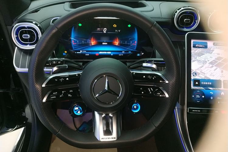 Used Mercedes-Benz GLC AMG 2024 AMG GLC 43 4MATIC Steering Wheel