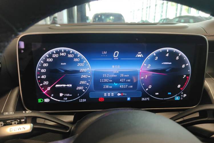 Used Mercedes-Benz GLC AMG 2025 AMG GLC 43 4MATIC Instrument Cluster