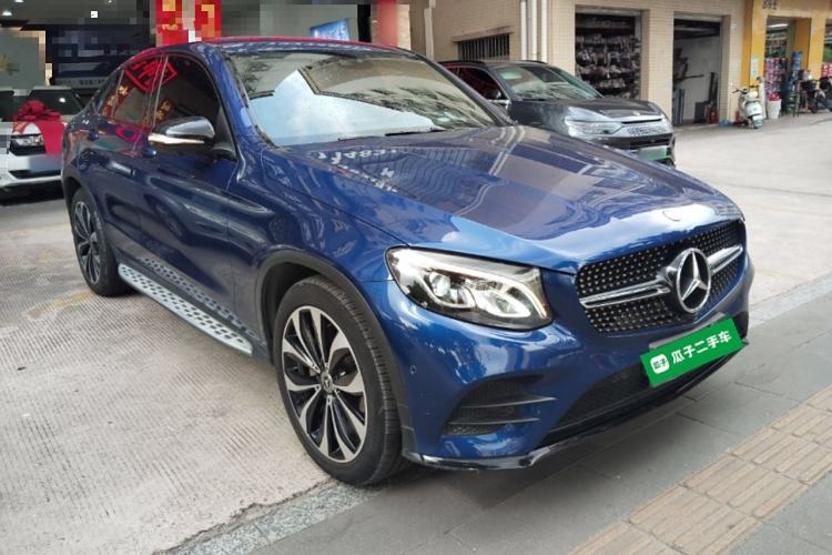 Used Mercedes-Benz GLC Coupe 2017 GLC 260 4MATIC Coupe SUV Exterior 2