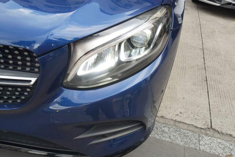 Used Mercedes-Benz GLC Coupe 2017 GLC 260 4MATIC Coupe SUV Left Front Headlight