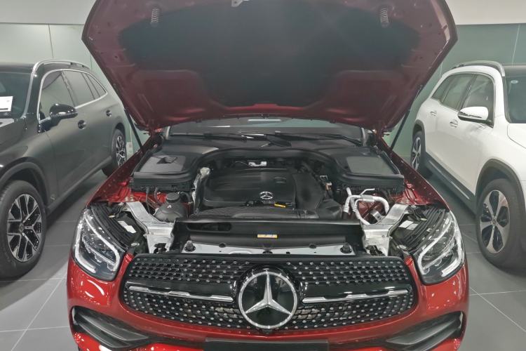 Used Mercedes-Benz GLC Coupe 2021 GLC 300 4MATIC Coupe SUV Engine Bay