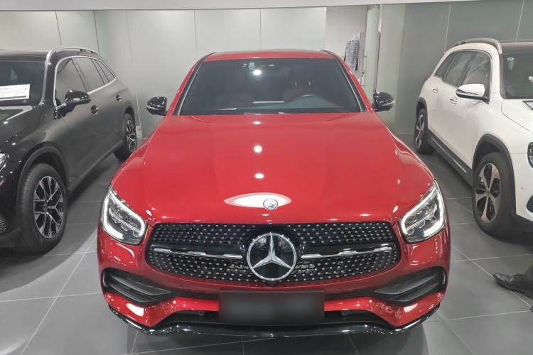 Used Mercedes-Benz GLC Coupe 2021 GLC 300 4MATIC Coupe SUV Front