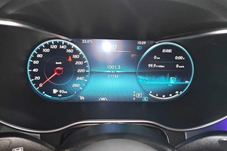 Used Mercedes-Benz GLC Coupe 2021 GLC 300 4MATIC Coupe SUV Instrument Cluster