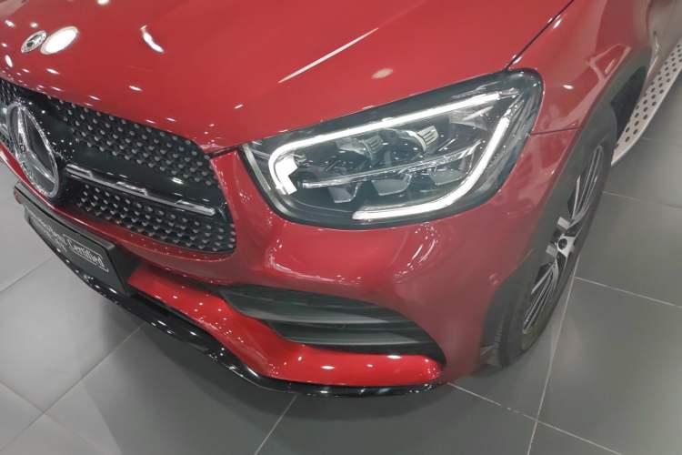 Used Mercedes-Benz GLC Coupe 2021 GLC 300 4MATIC Coupe SUV Left Front Headlight